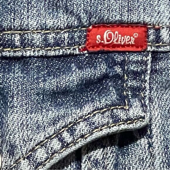 S.Oliver Men’s Jean Denim Jacket Size Large in Medium Wash w/ Pockets - Picture 3 of 9